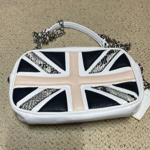 Adorable Twiggy London Union Jack Bag